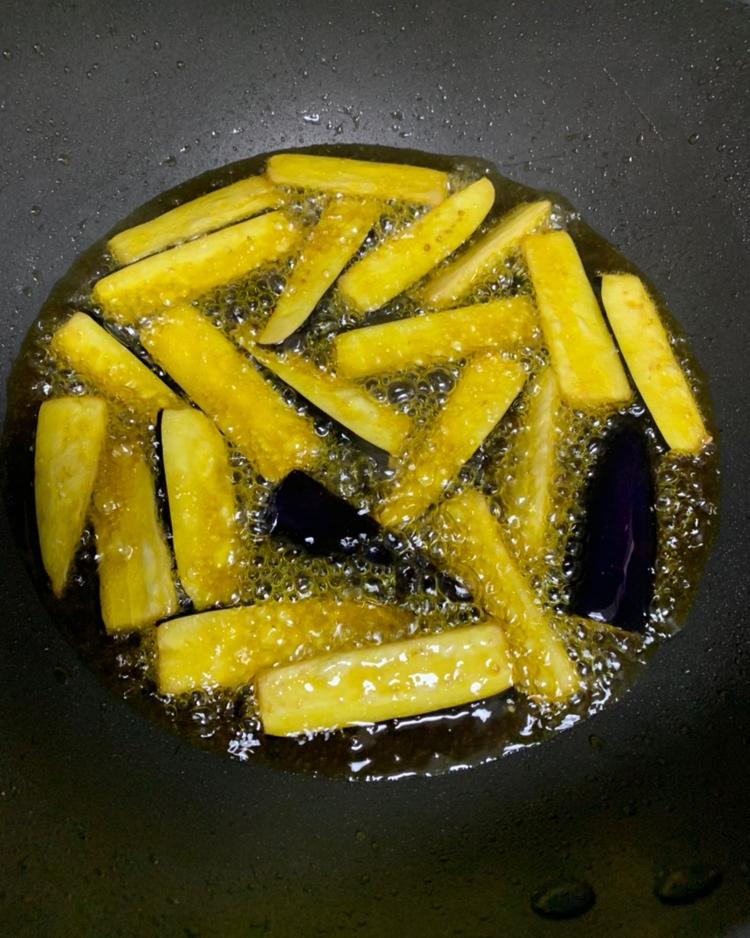 红烧肉沫茄子