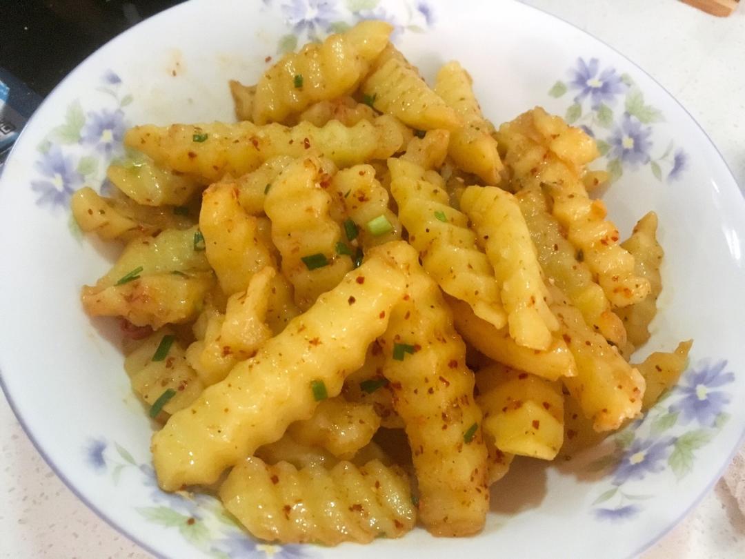 香辣味狼牙儿洋芋🥔（四川妹儿、重庆妹儿最爱👻）解馋美食