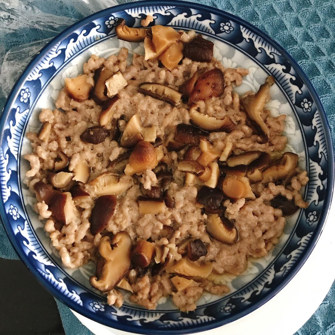 香菇蒸肉饼