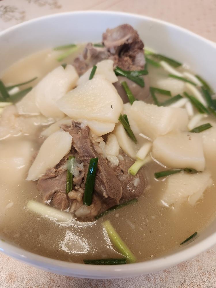 最简单的清汤羊肉