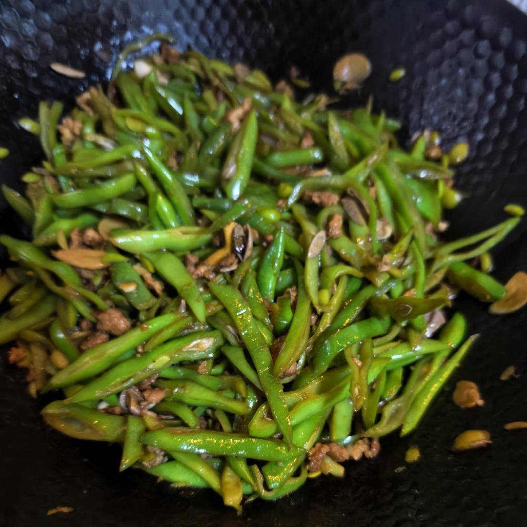 扁豆这样炒好吃