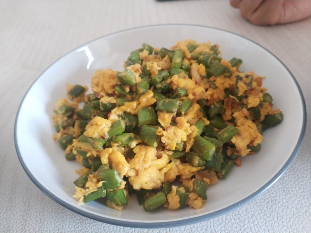 豆角炒蛋超级下饭菜，不好吃算我输
