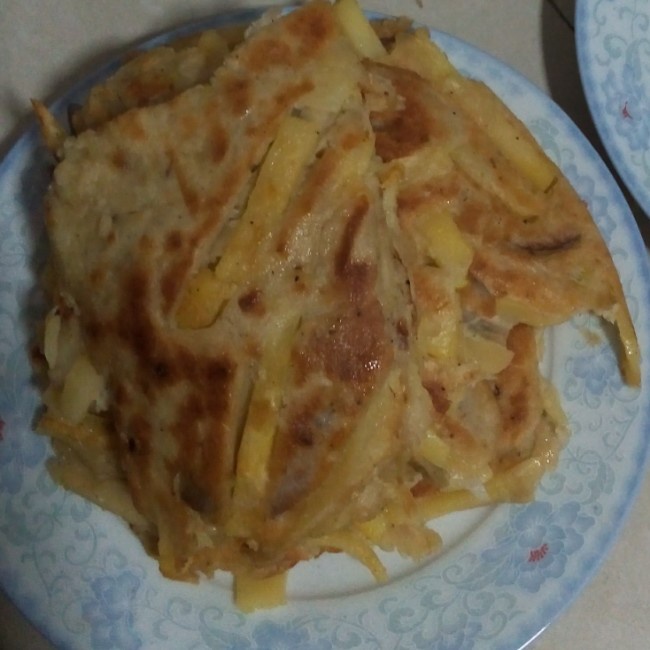 土豆洋葱煎饼