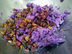 蔓越莓酸奶紫薯泥的做法 步骤3