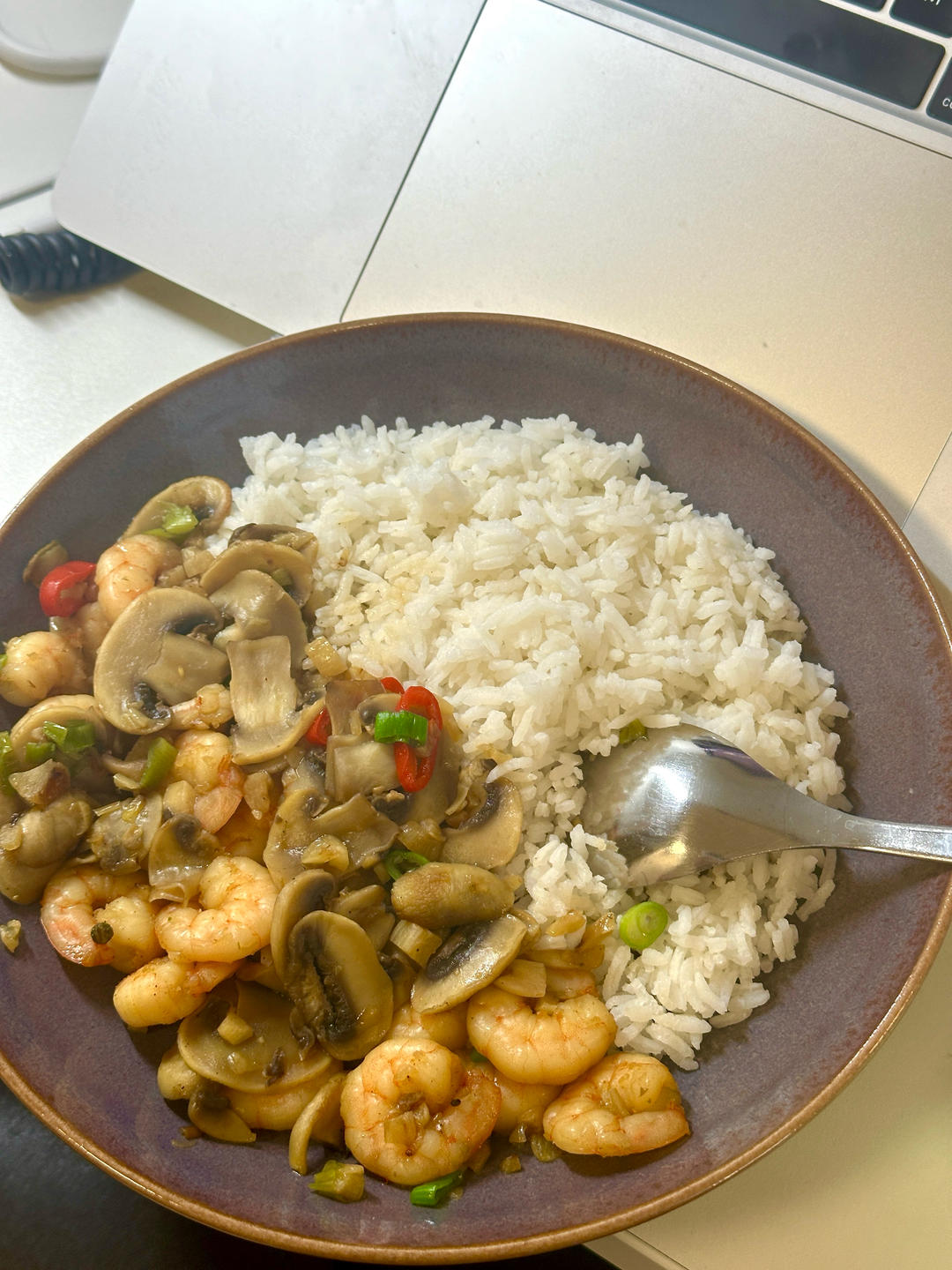蒜蓉蘑菇虾仁