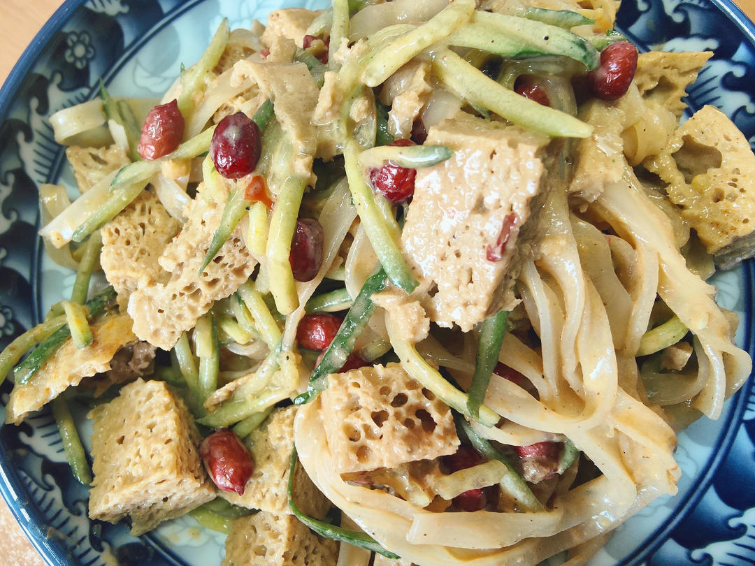 好吃的凉拌面筋