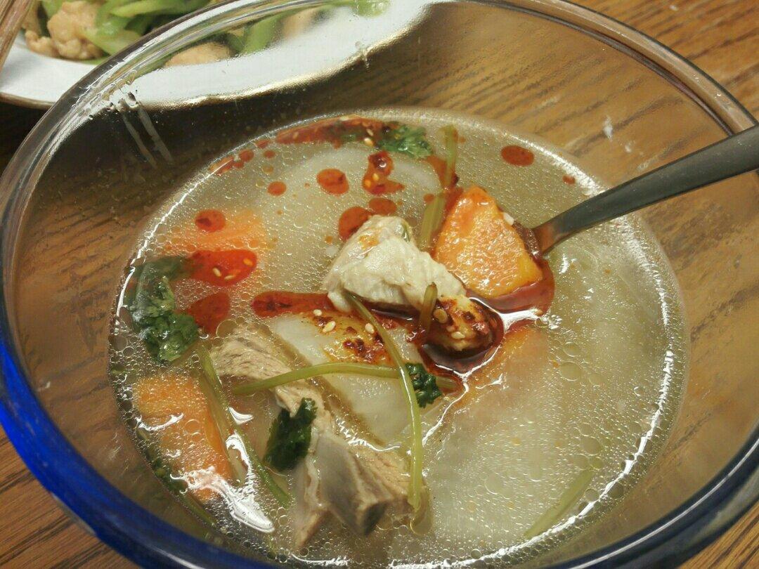 羊肉萝卜汤