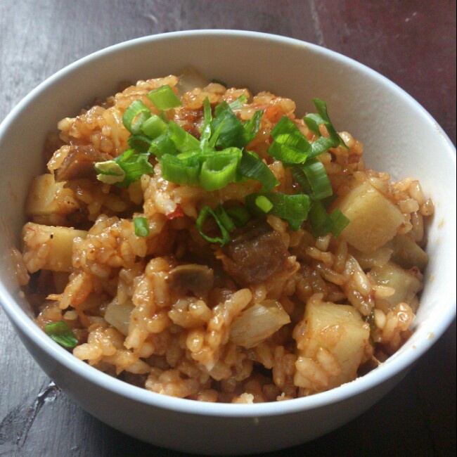 土豆焖饭（电饭锅版）