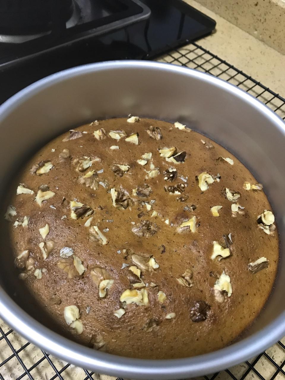 红枣核桃红糖糕