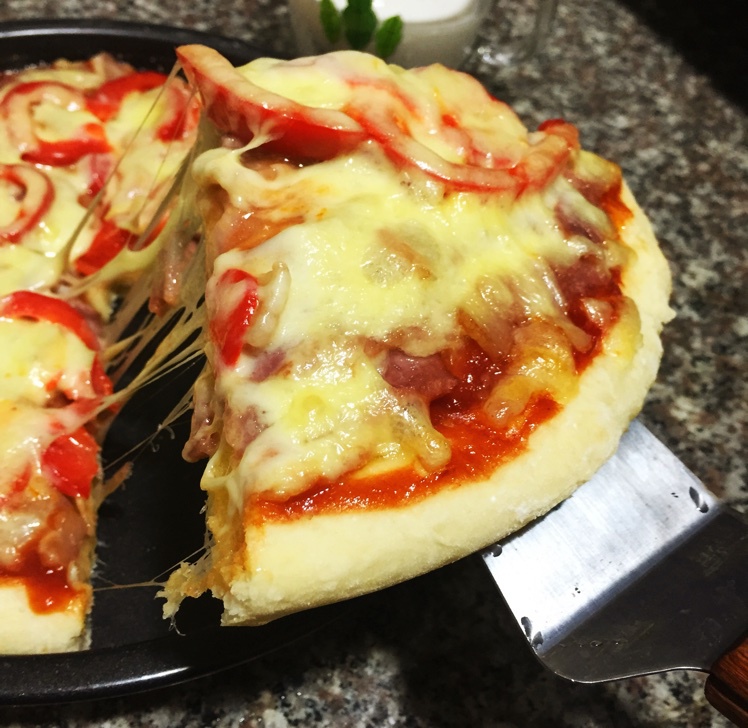 不用酵母的披萨底 No Yeast Pizza Dough