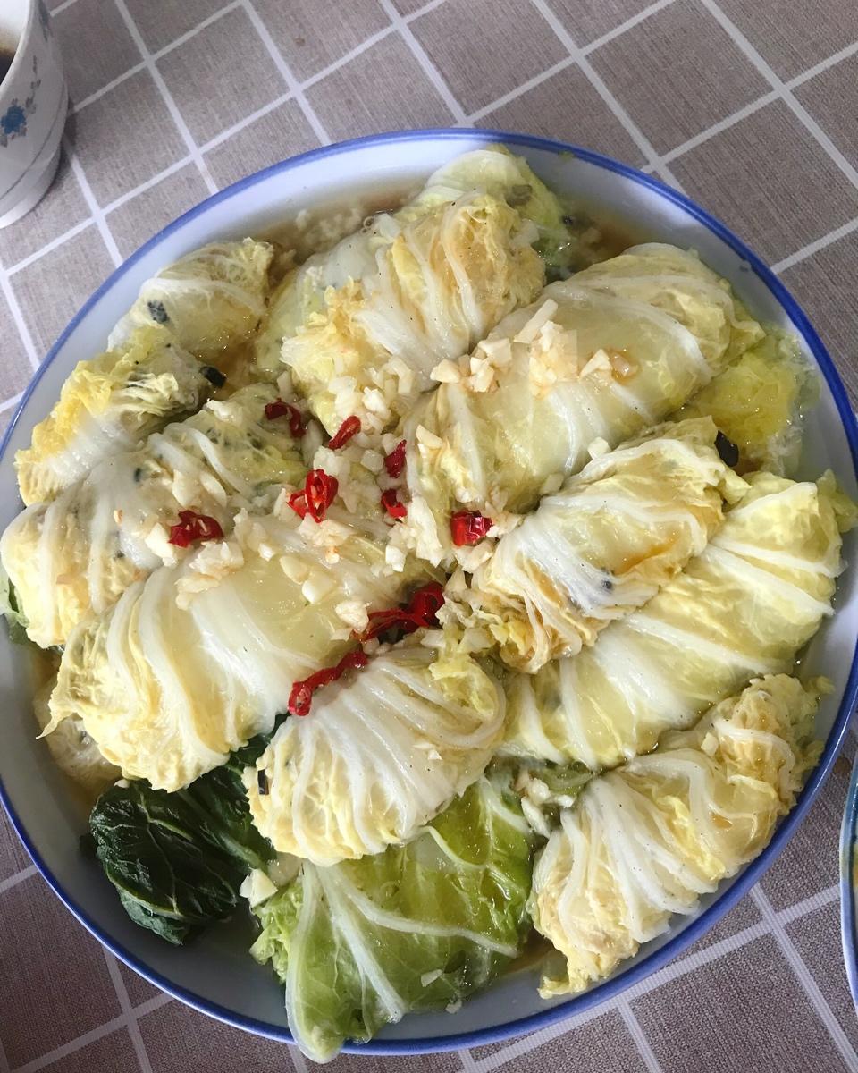 肉酿白菜卷