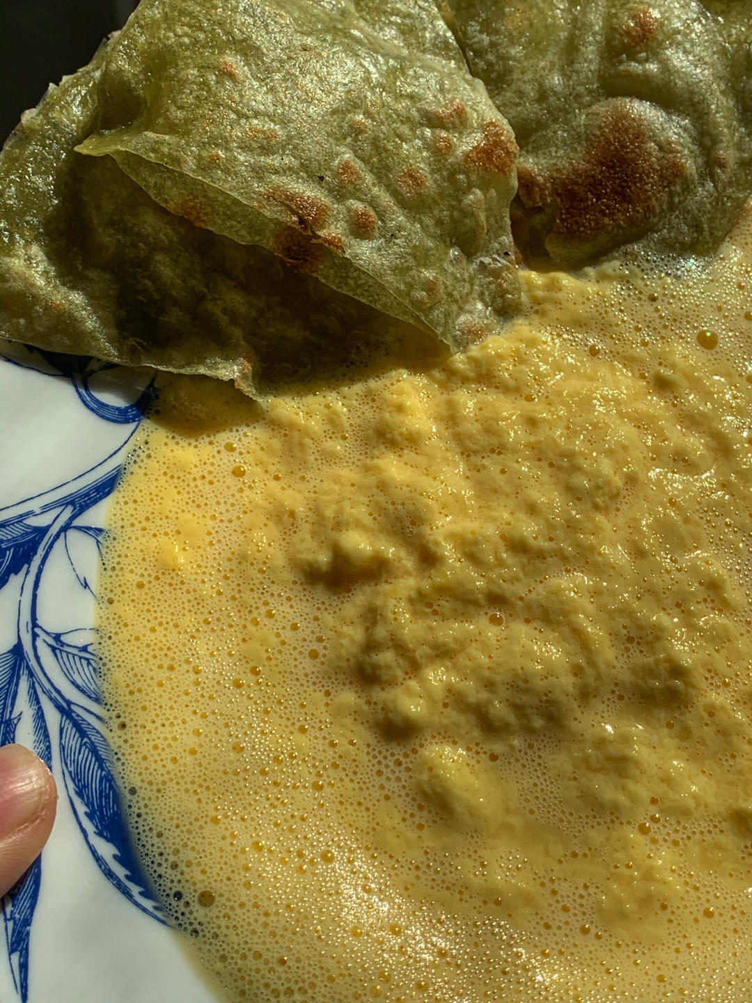 增肌减脂餐—蛋黄蘸饼