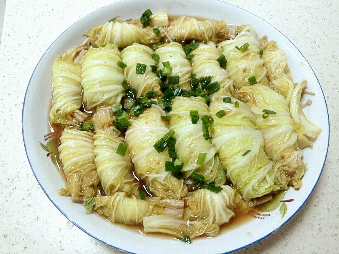 无油娃娃菜卷金针菇的全部作品