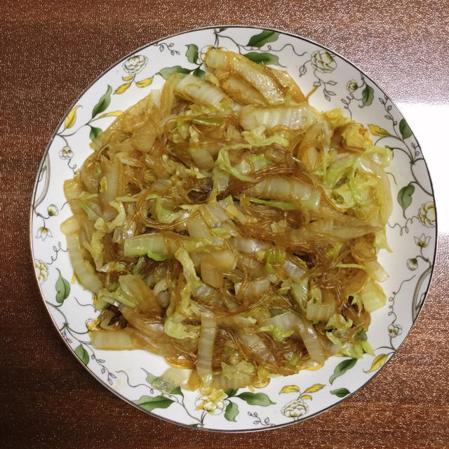 大白菜炒粉丝