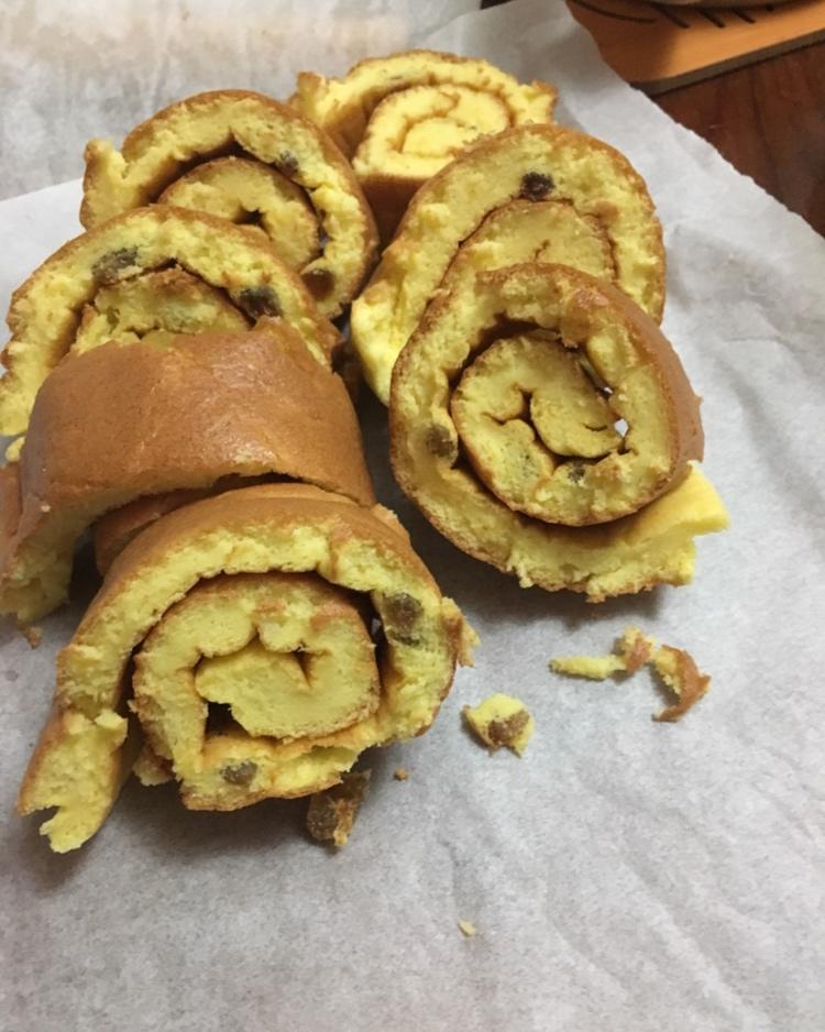 原味蛋糕卷