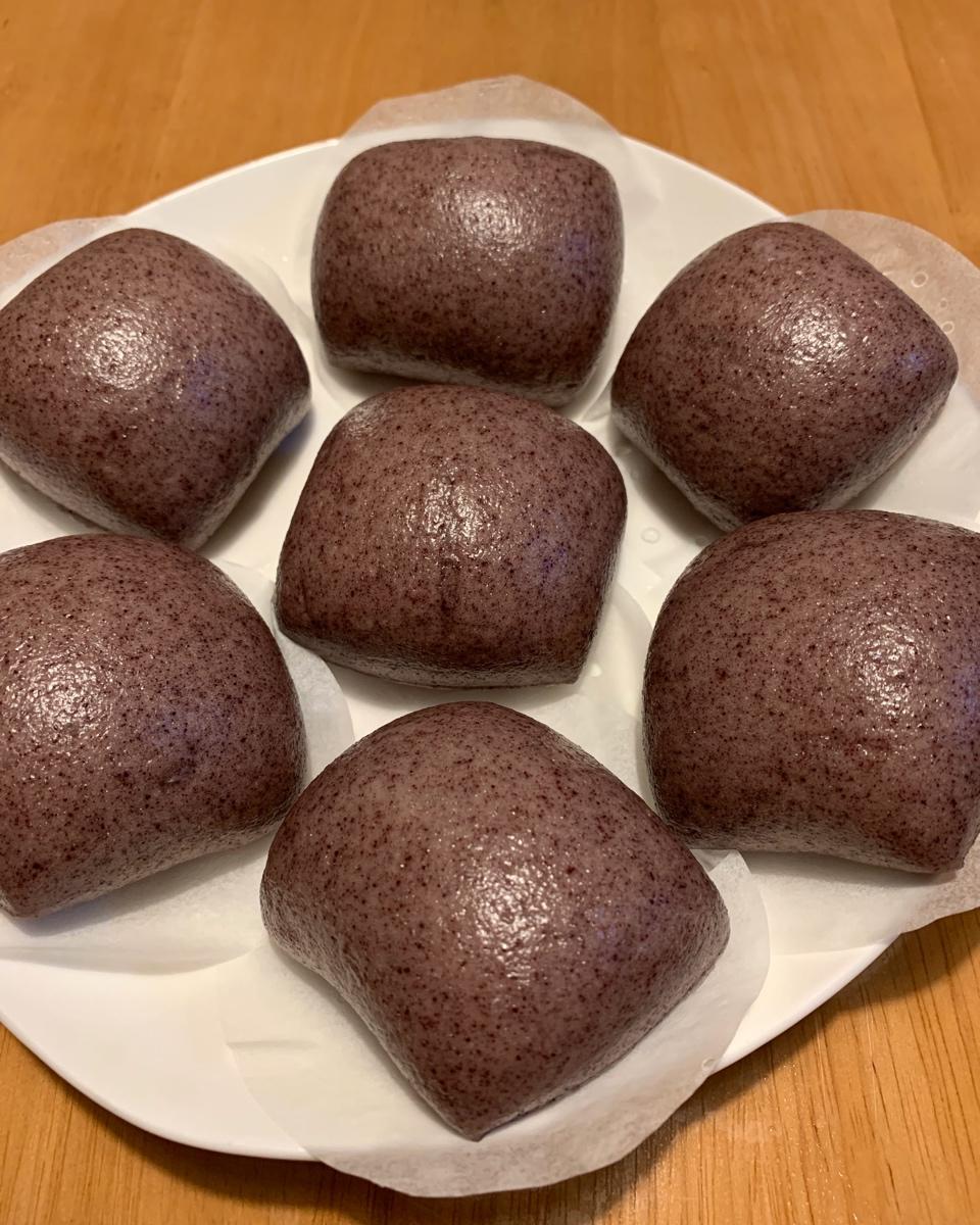 紫米馒头