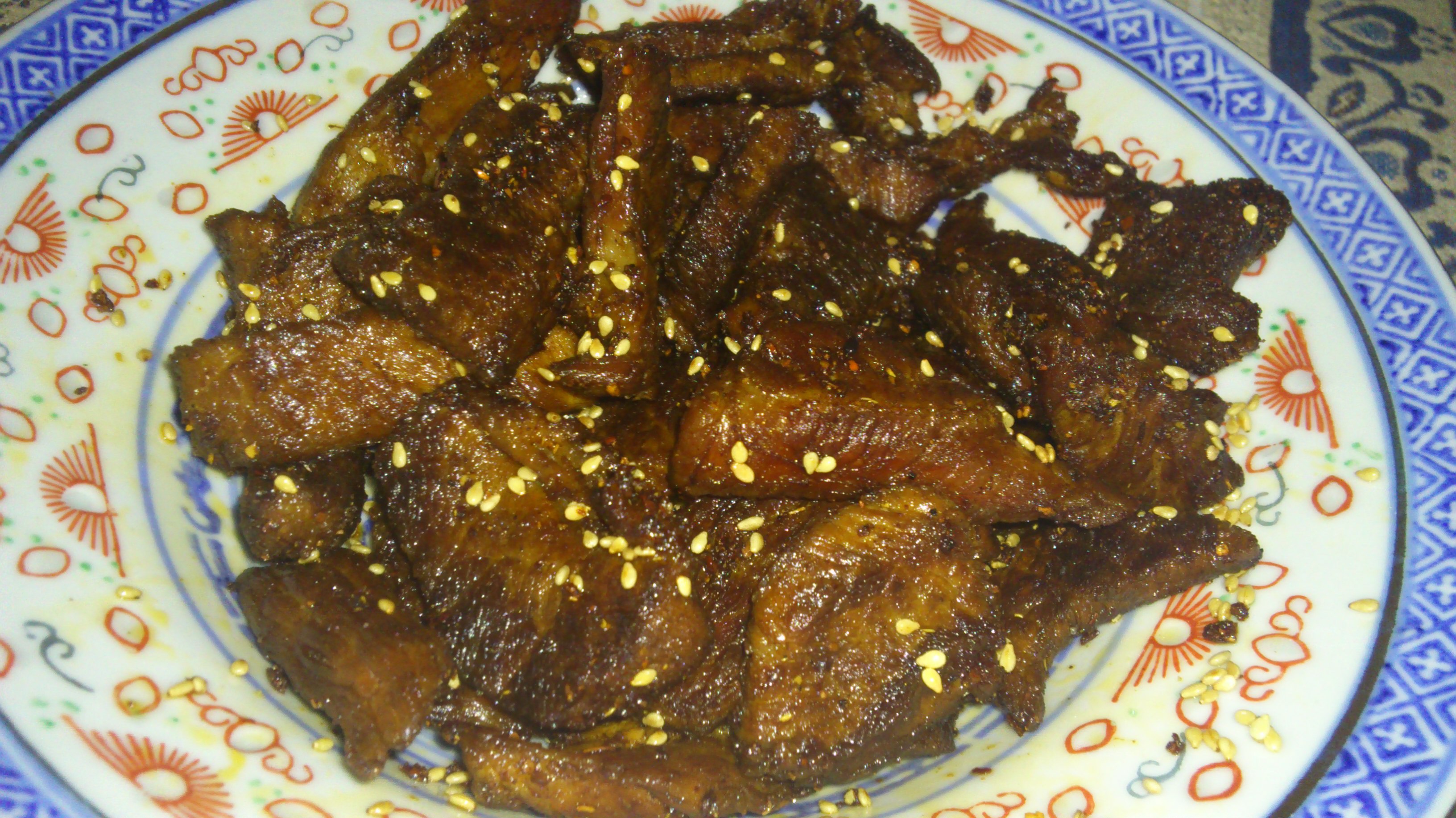 麻辣牛肉干