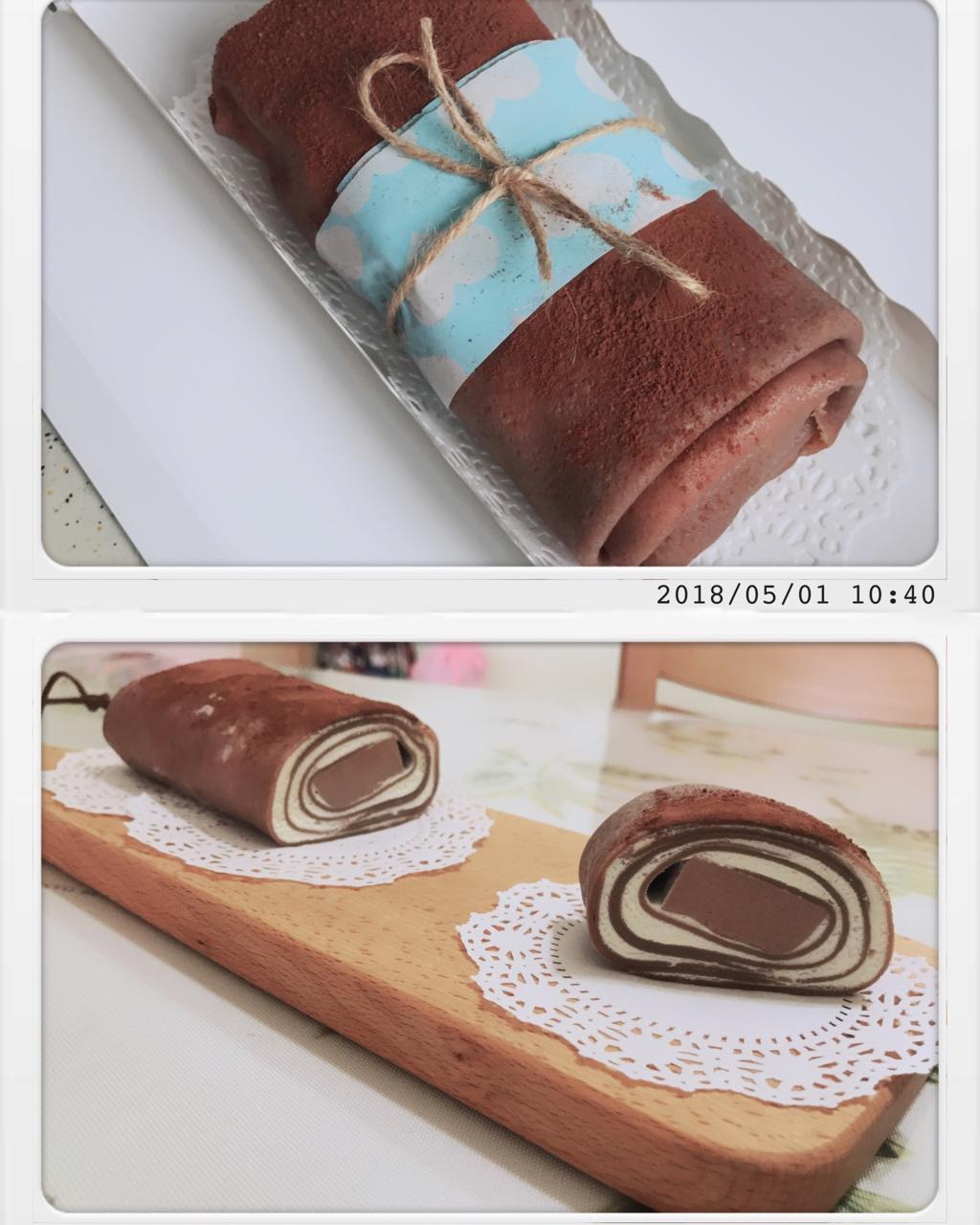 抹茶奶冻毛巾卷【曼食慢语】