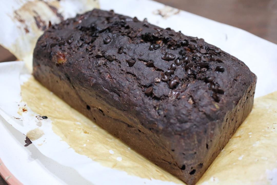 巧克力西葫芦快手面包（健康巧克力“蛋糕”）丨健康·烘焙