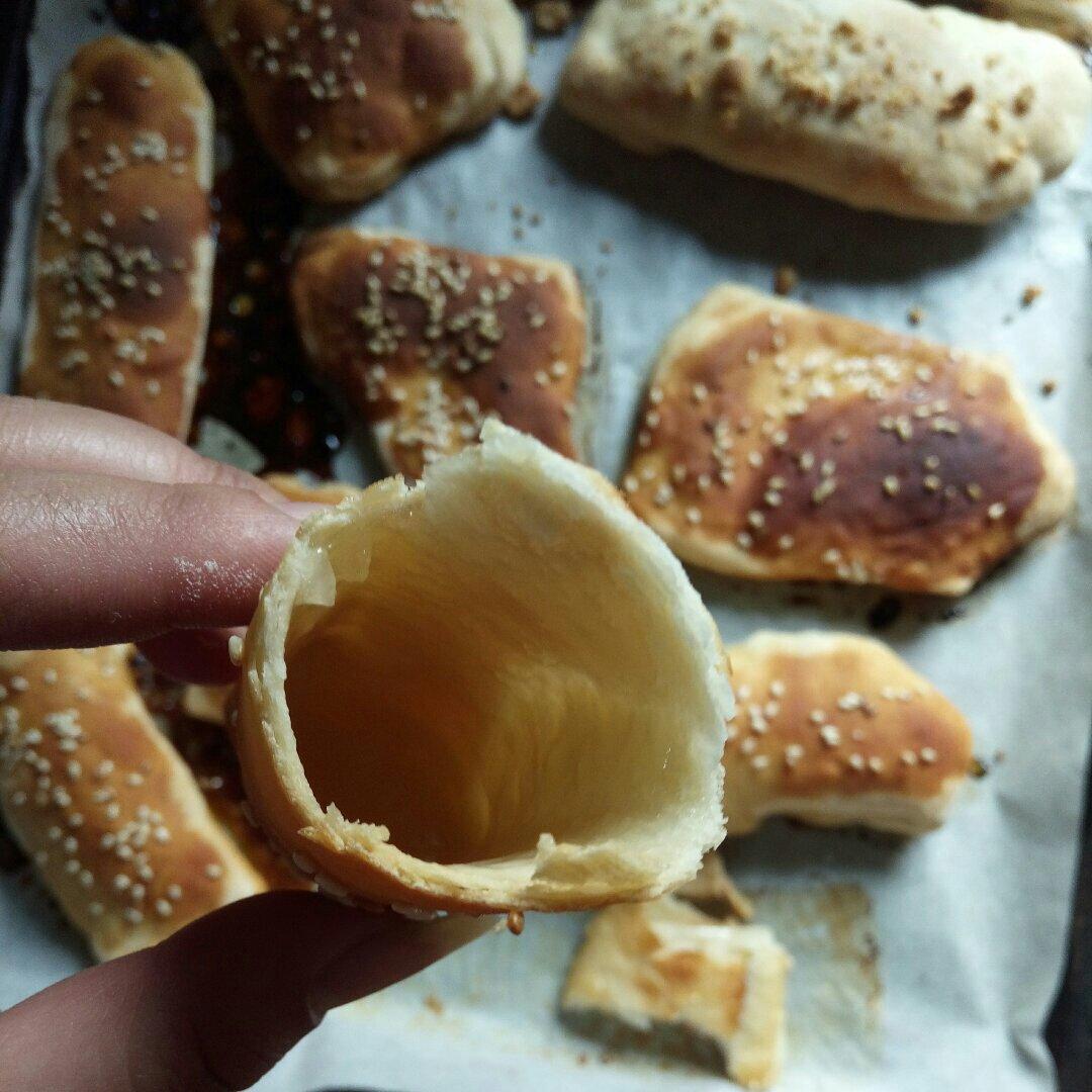 不用发面，简单易做，酥脆可口的空心糖烧饼