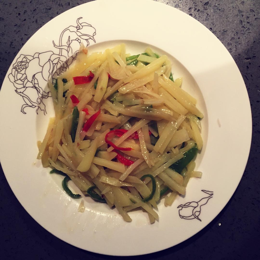 青椒土豆丝