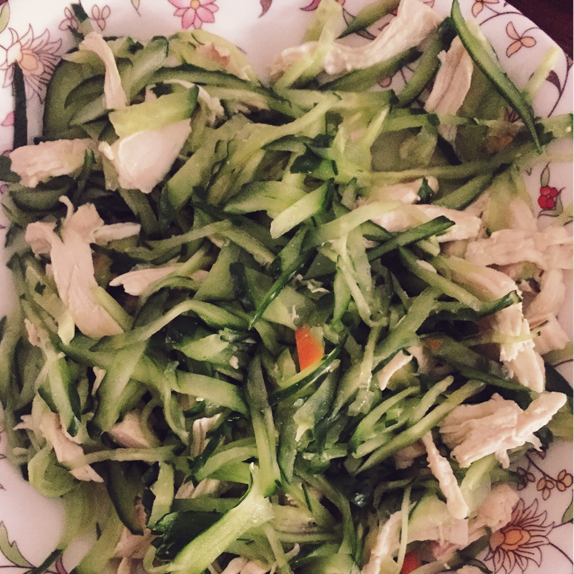 减脂凉拌鸡胸肉