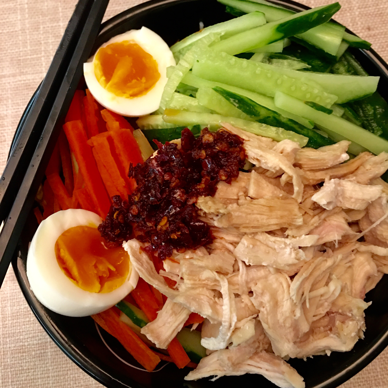 鸡丝凉面