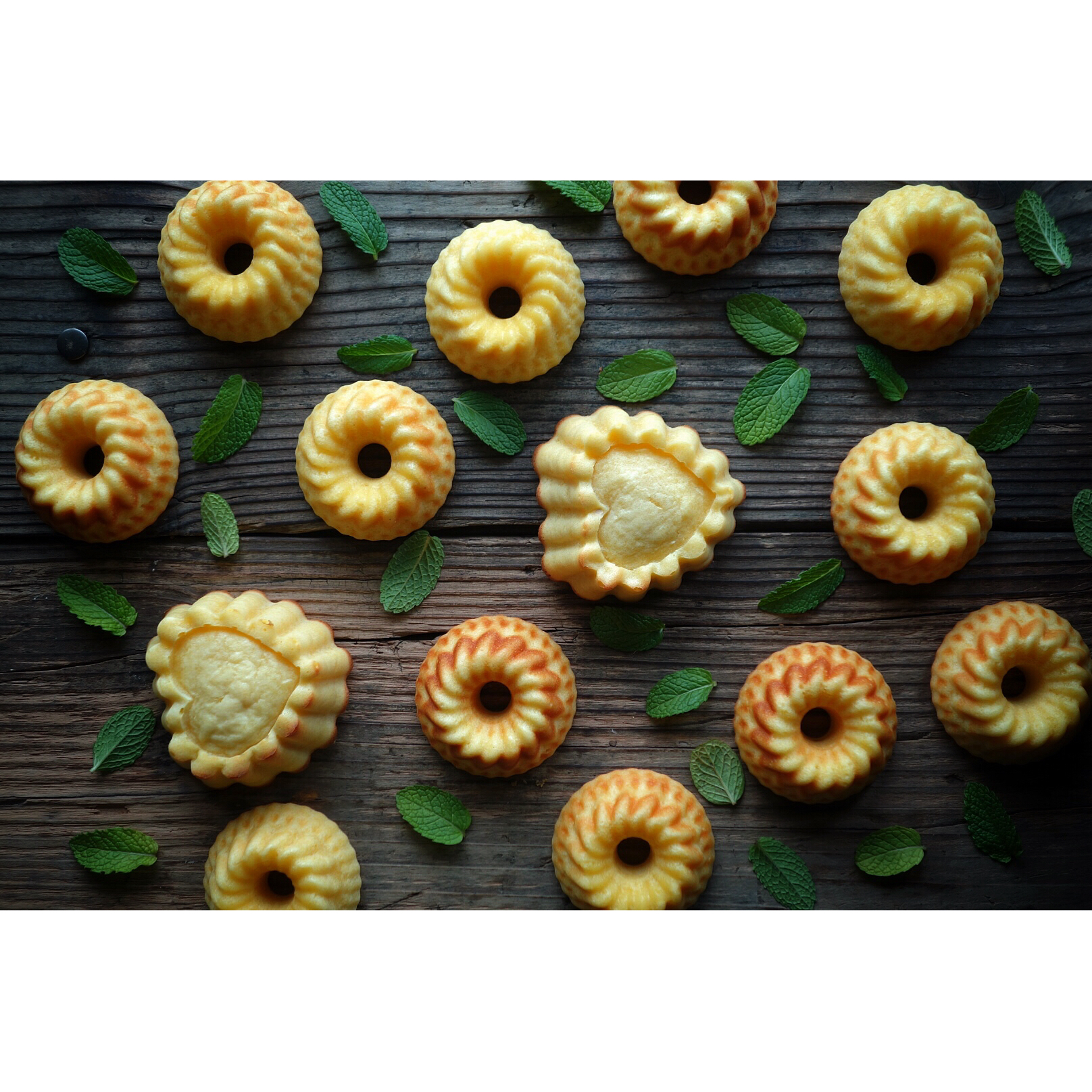 柠檬热牛奶蛋糕【Bundt Cake】