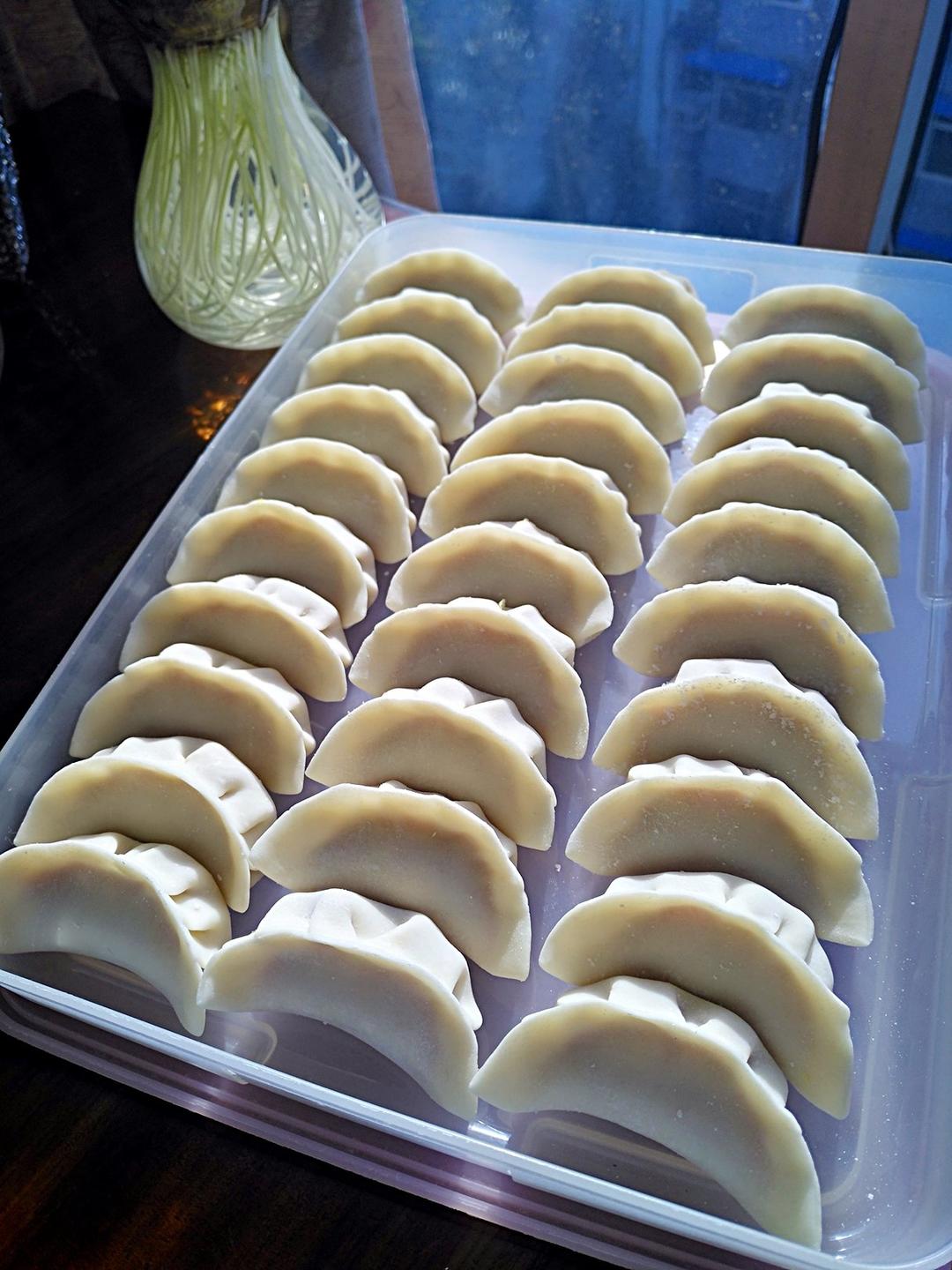 漂泊的飘做的白菜鲜肉水饺