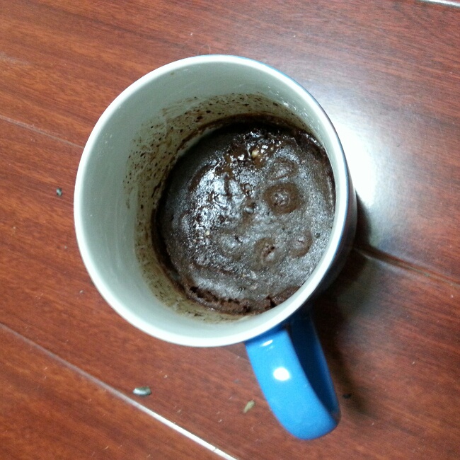 五分钟微波炉蛋糕