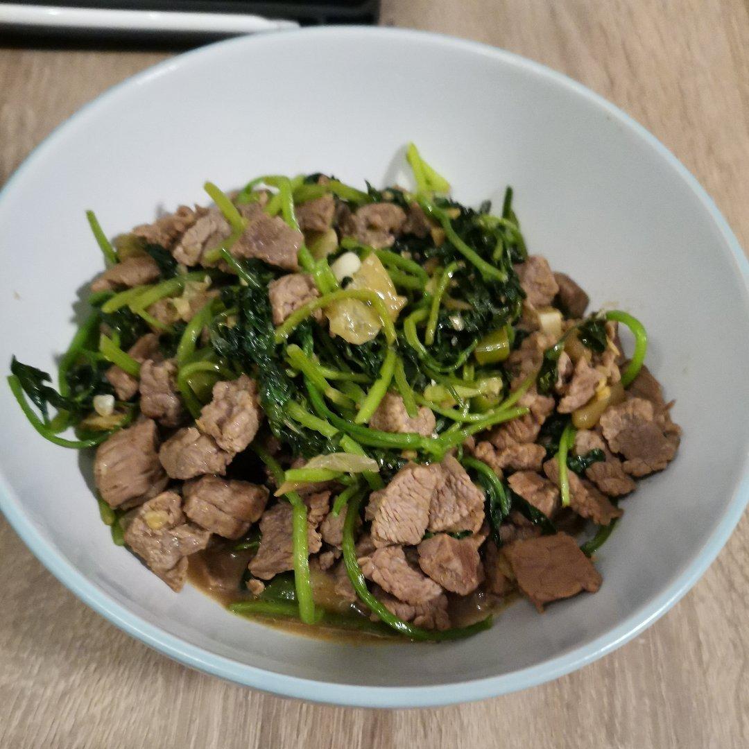 [超下饭]泡椒香菜牛肉