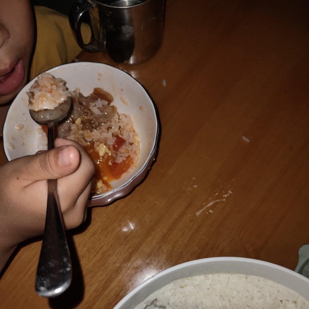 酸甜浓郁～超开胃🔥番茄滑蛋牛肉饭