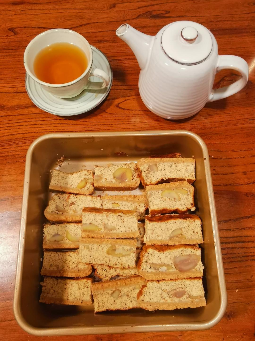 冬季限定——红茶栗子乳酪蛋糕