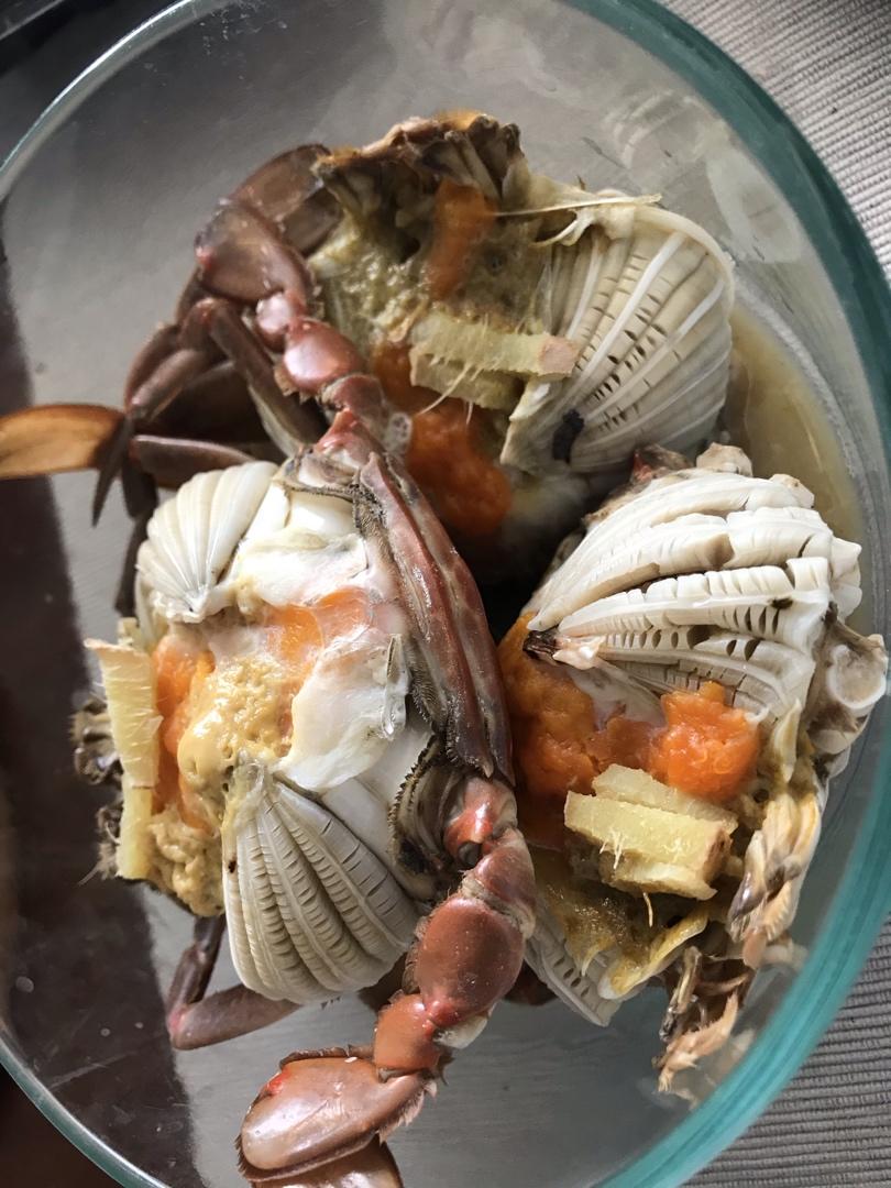 清蒸大闸蟹