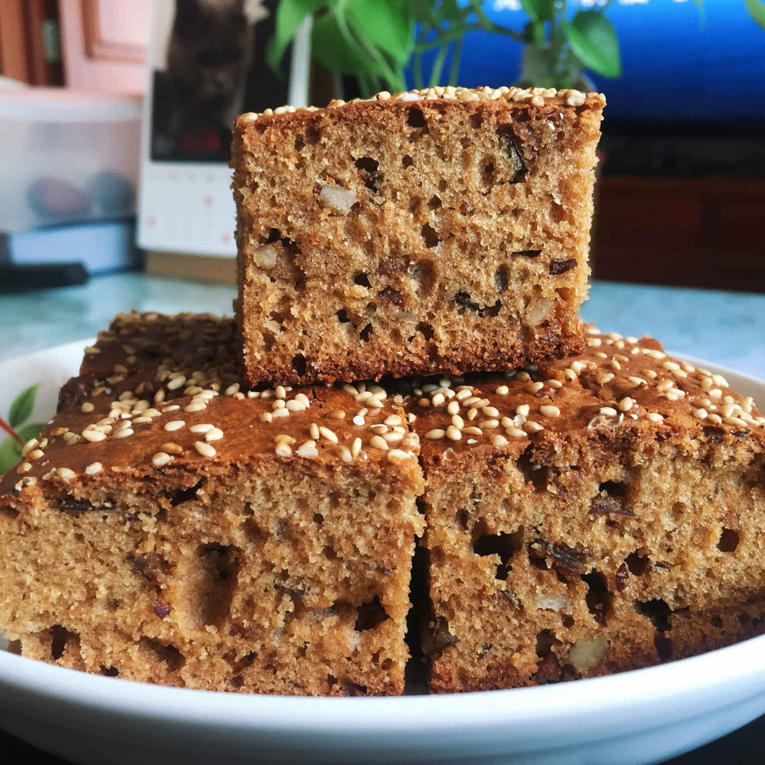 红糖红枣核桃糕(无需打发,简单味美)的全部作品