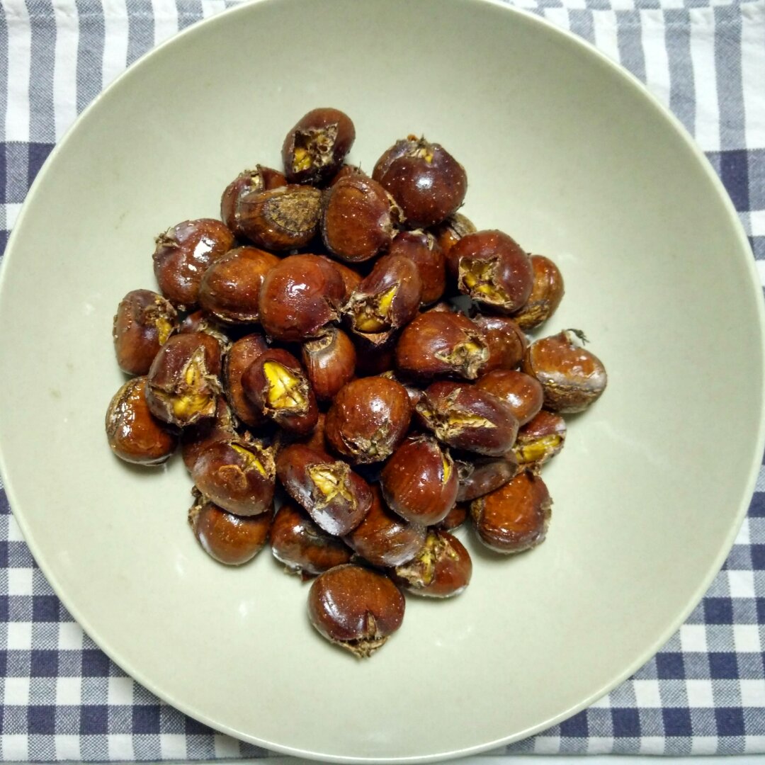 糖炒栗子烤箱版