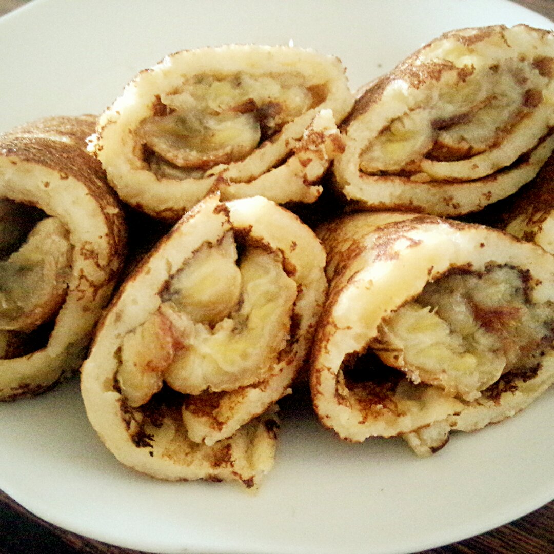 香蕉松饼