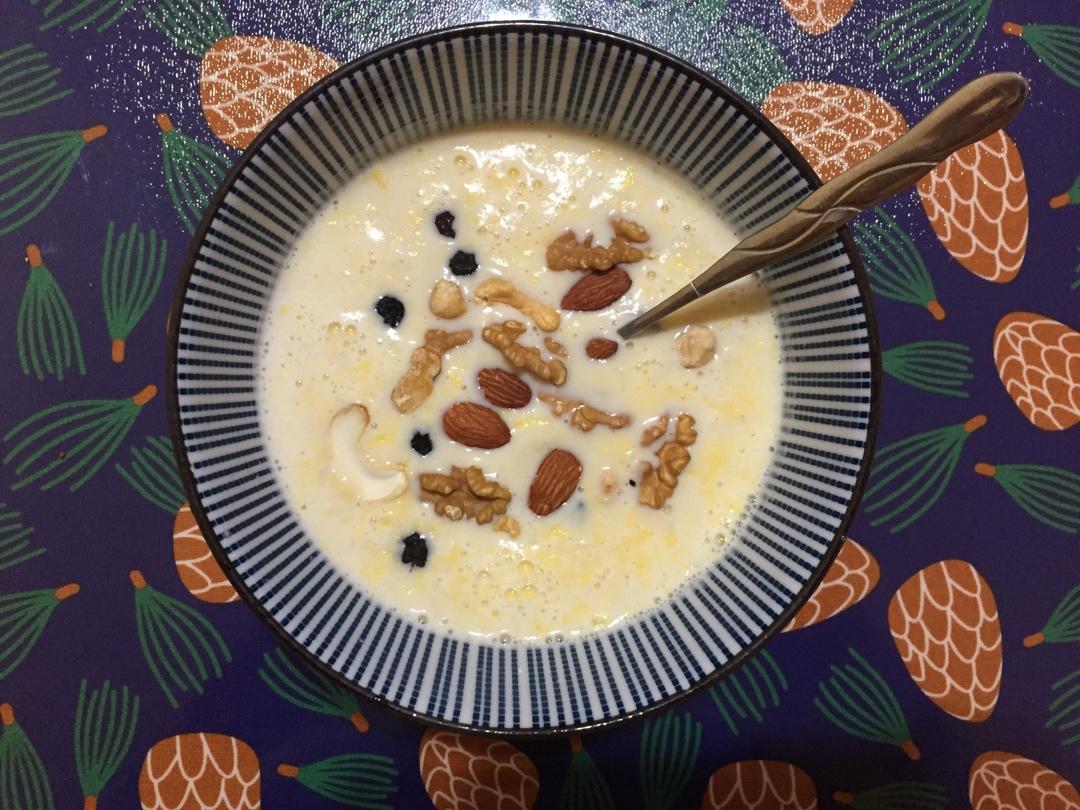 牛奶鸡蛋醪糟 冬日里最爱的甜品汤