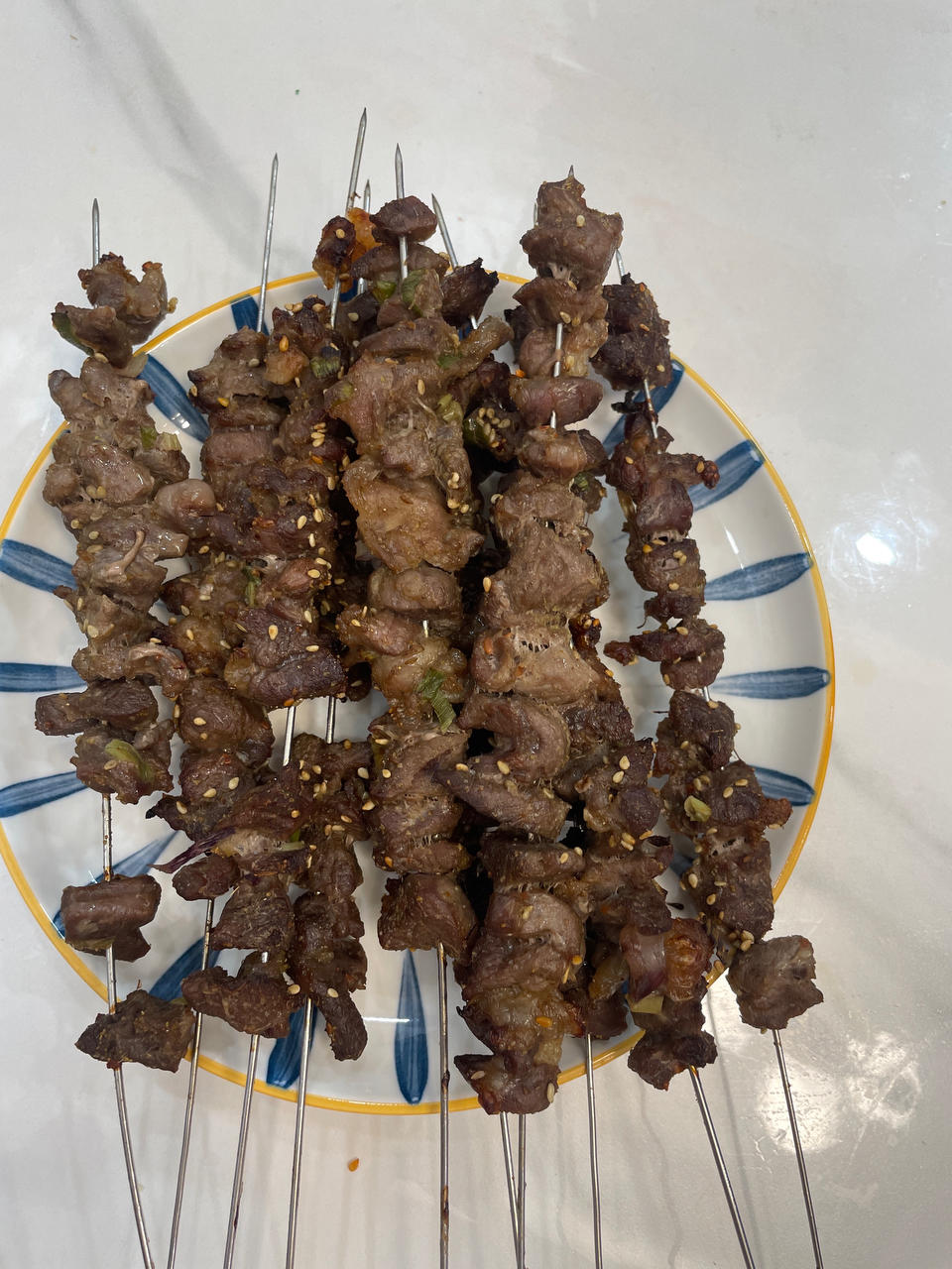巨好吃的羊肉烤串（烤箱版）