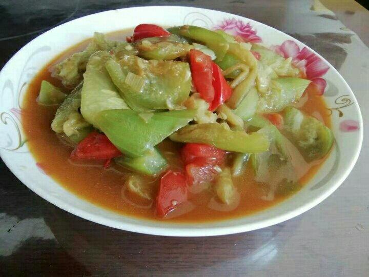 家常蚝油丝瓜 Loofa with Oyster Sauce