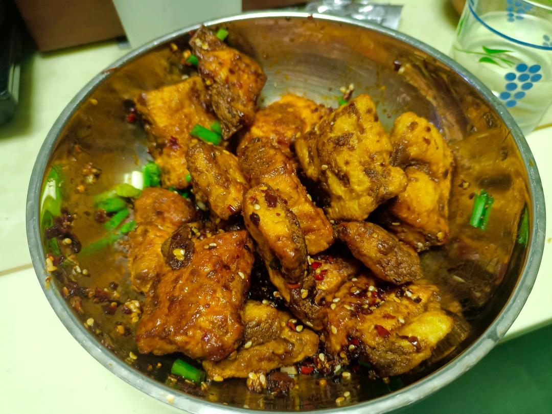 分分钟光盘，完爆路边摊的香煎孜然豆腐
