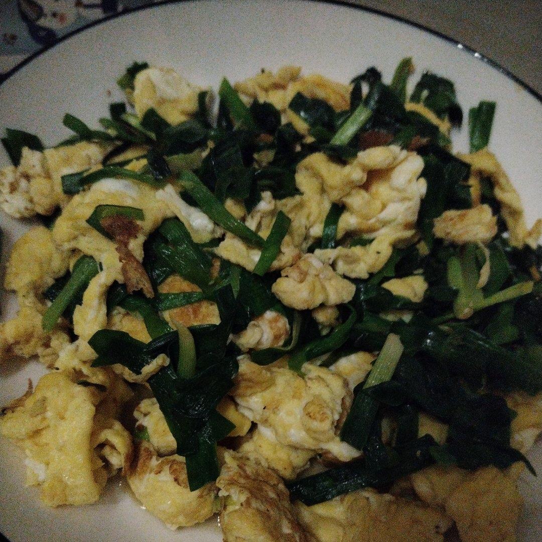 韭菜炒鸡蛋——三分钟快手下饭菜 掌握火候的秘诀