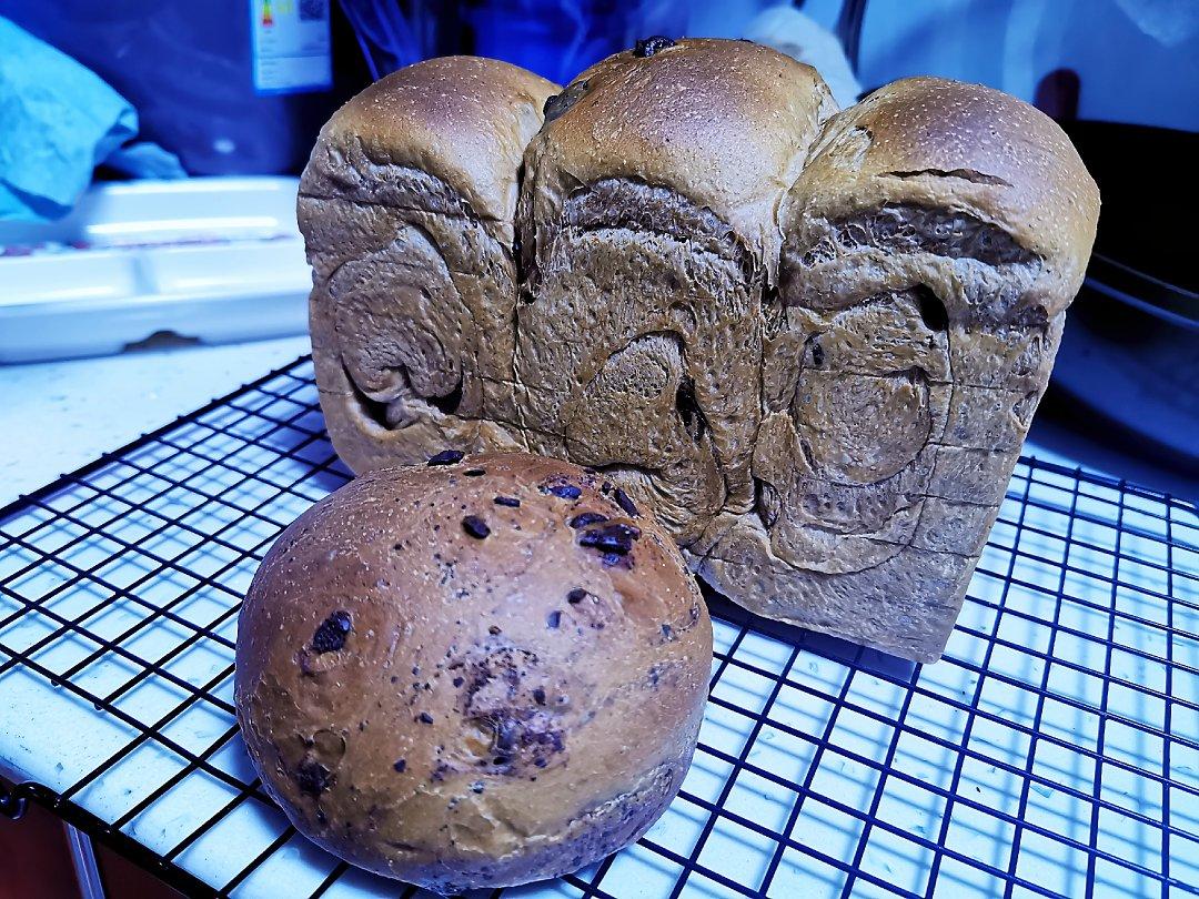 牛奶巧克力吐司