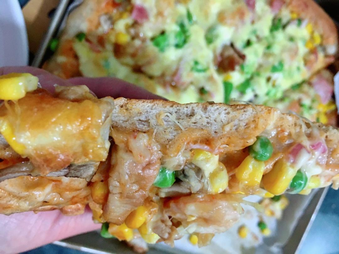低脂低卡全麦披萨饼皮