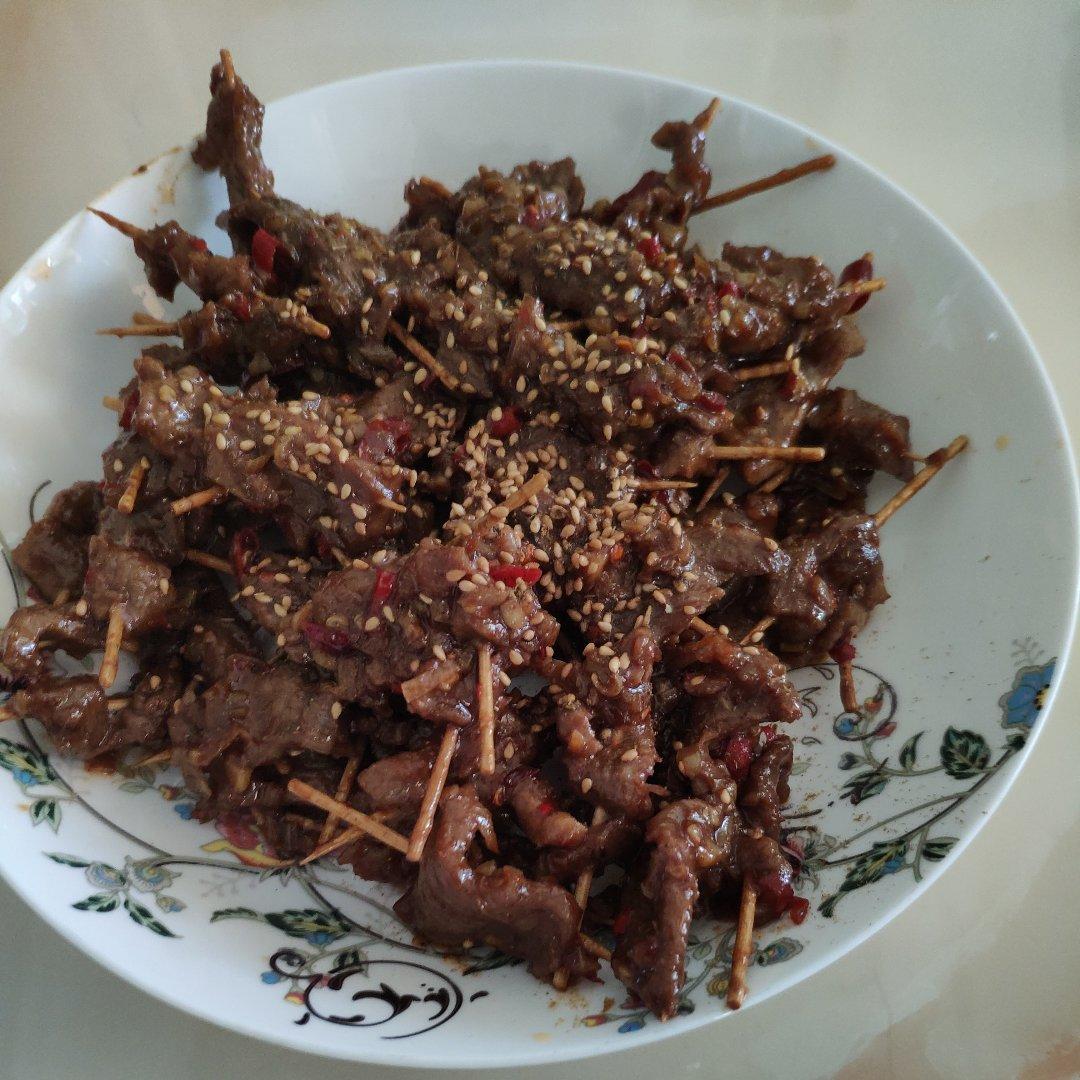 牙签牛肉 道地湖南味