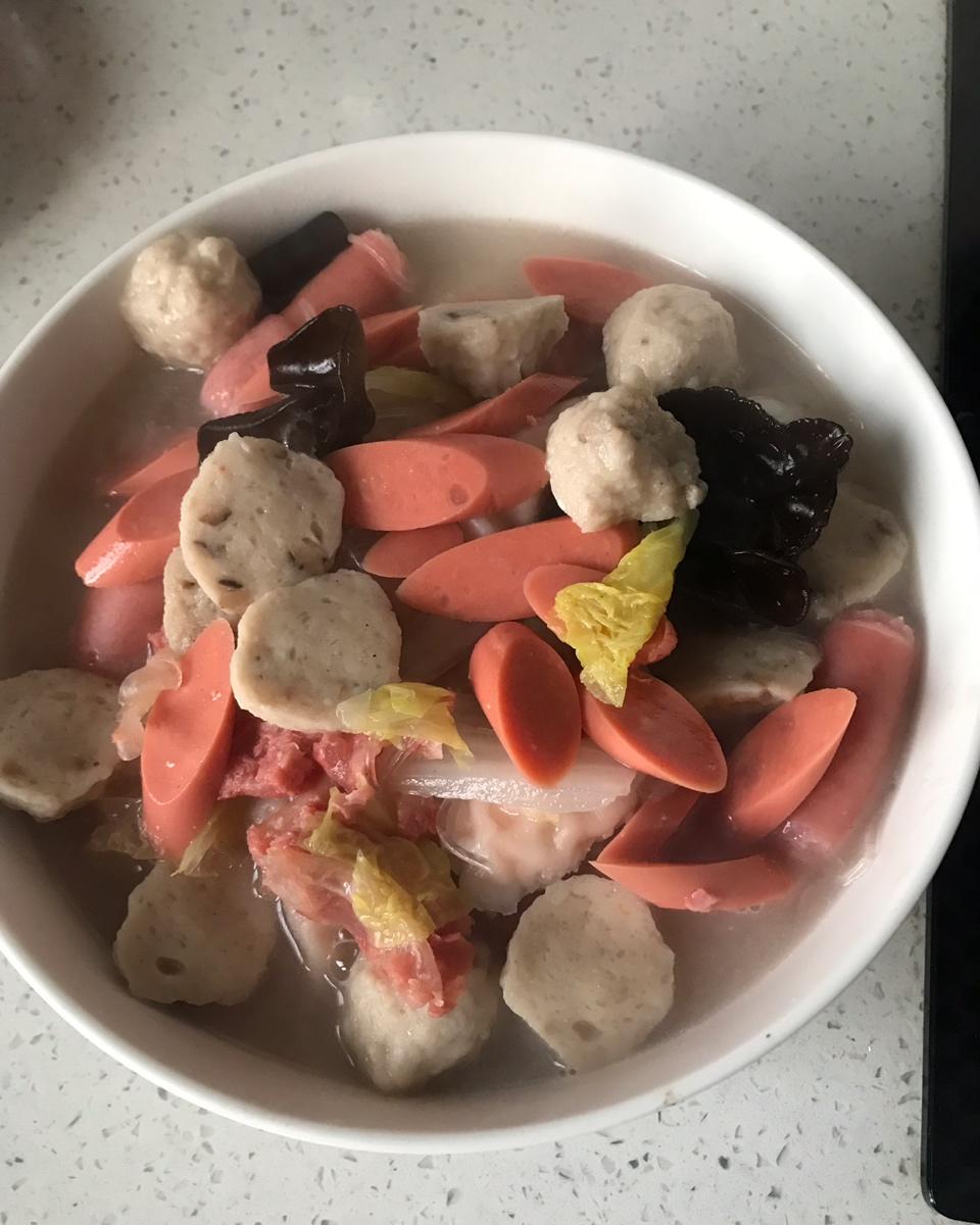 快手贡丸汤