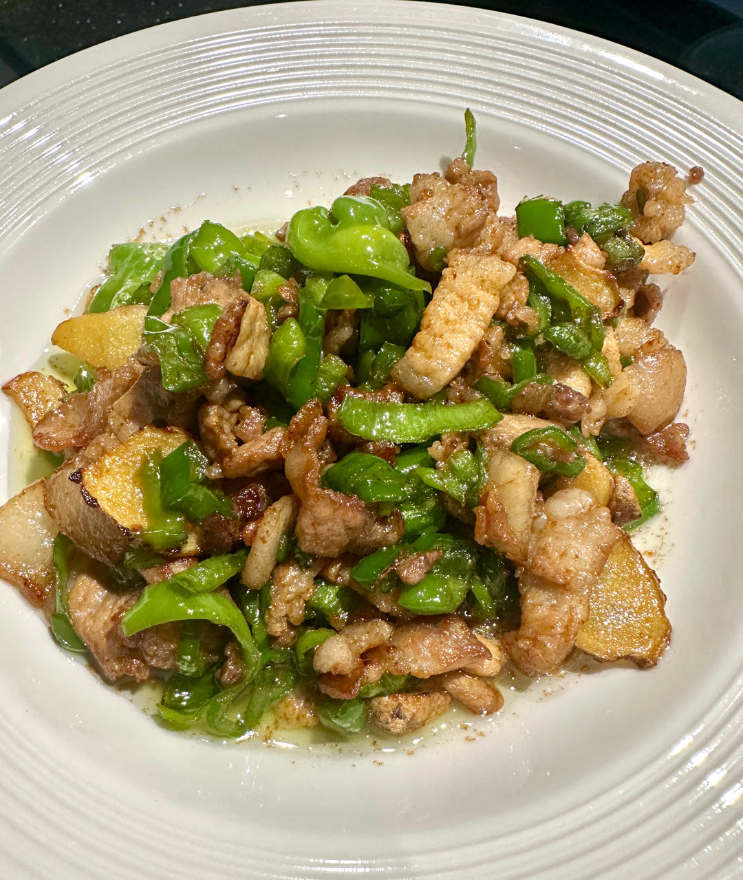 ‼️好吃到舔盘的青椒肉丝盖浇饭