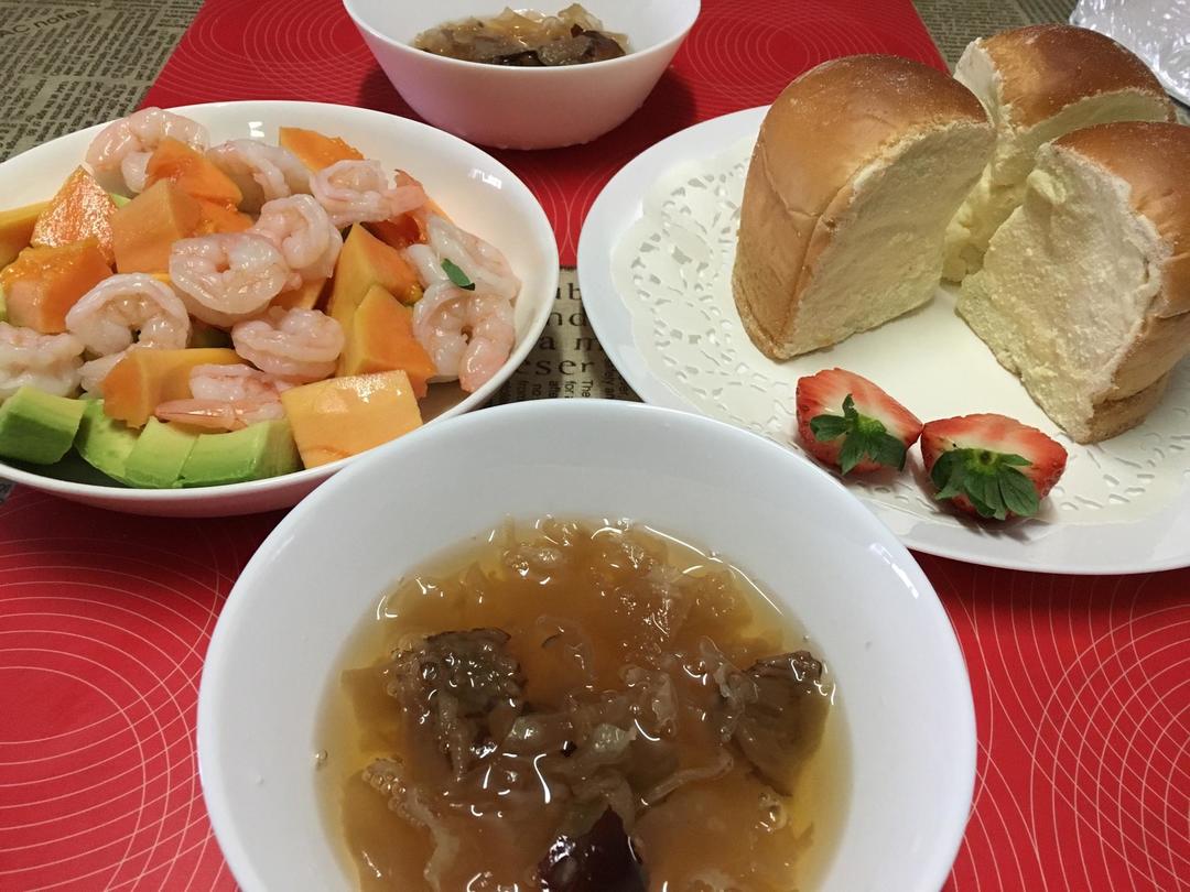 纯奶手撕吐司的做法 步骤1