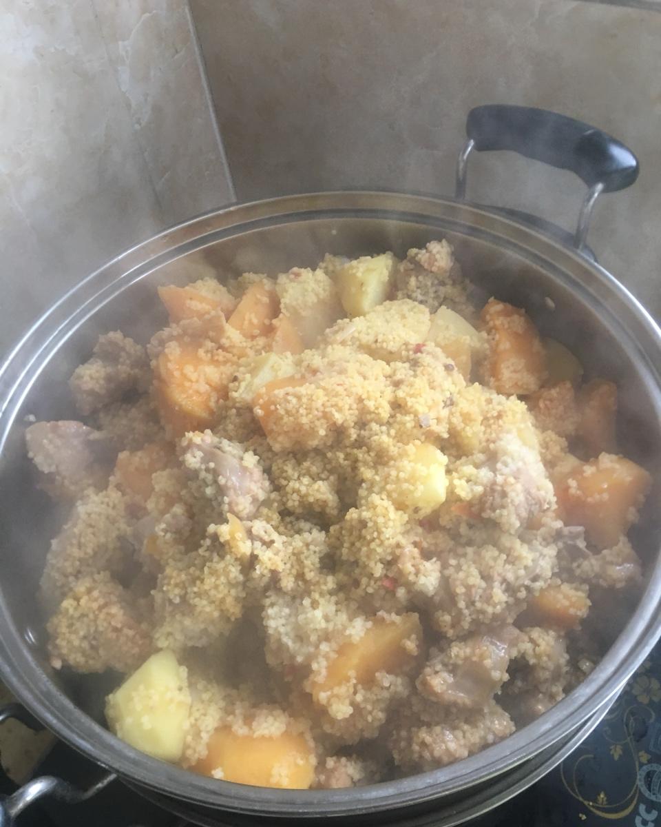 小米蒸排骨
