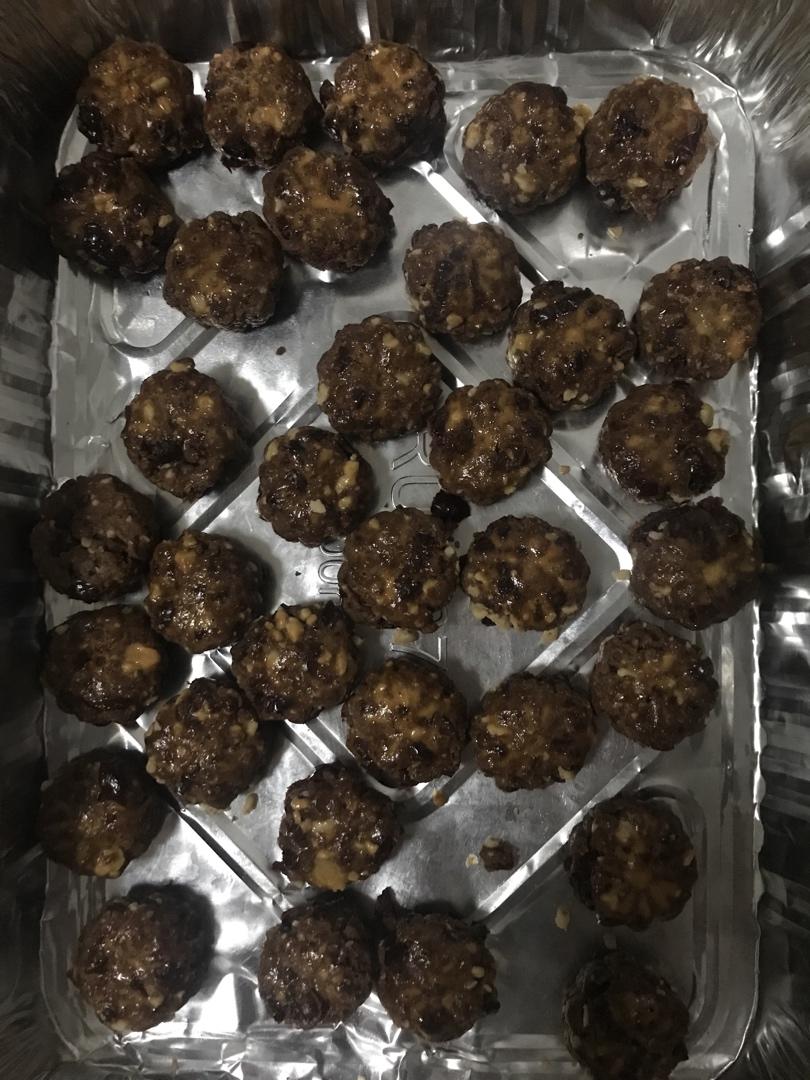 红枣红糖核桃饼干